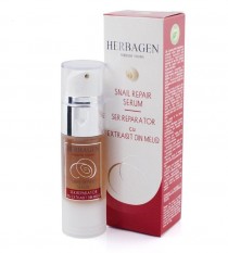 Herbagen serum concentré réparateur intensif de la peau à 99% de bave d'escargot - 30ml